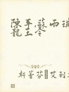 陈平,苏雨琪 龙王令