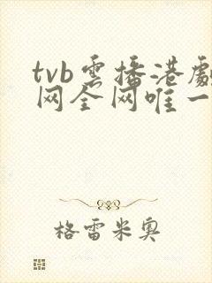 tvb云播港剧网全网唯一蓝光画质