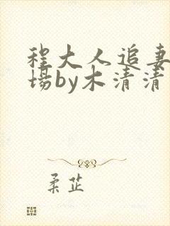 程大人追妻火葬场by木清清