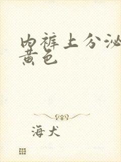 内裤上分泌物是黄色