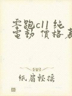 零跑c11 纯电动 价格表
