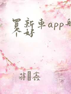 买新车app哪个好