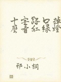 十字路口掉头怎么看红绿灯