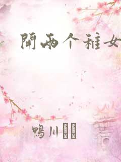 开两个稚女的包