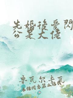 先婚后爱闪婚老公是大佬