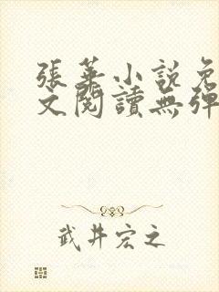 张华小说免费全文阅读无弹窗