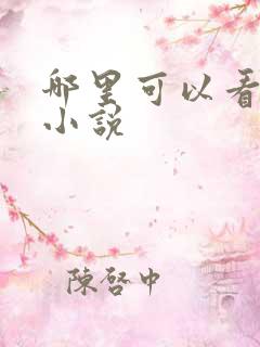 哪里可以看言情小说