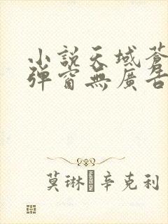 小说天域苍穹无弹窗无广告