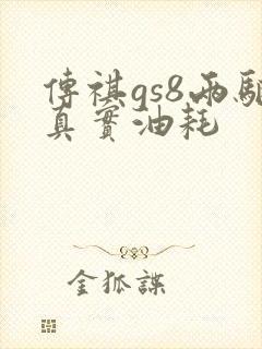 传祺gs8两驱真实油耗