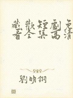 藏欢短剧免费观看全集高清