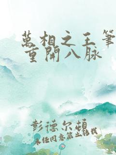 万相之王笔趣阁 重开八脉