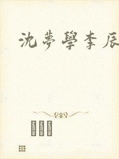 沈梦学李辰小说