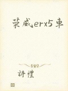 荣威erx5车