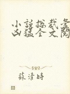 小说总裁爹爹超凶猛全文阅读