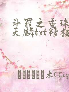 斗罗之灵珠神剑天麟txt精校无错版