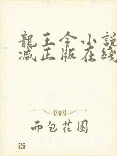 龙王令小说无删减正版在线阅读