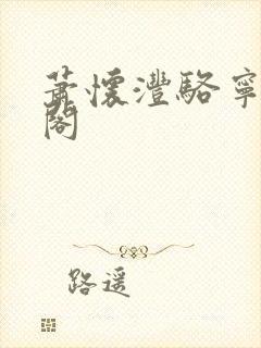 萧怀沣骆宁笔趣阁
