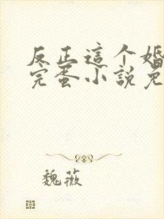 反正这个婚也要完蛋小说免费阅读