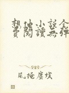 想他小说全文免费阅读无弹窗