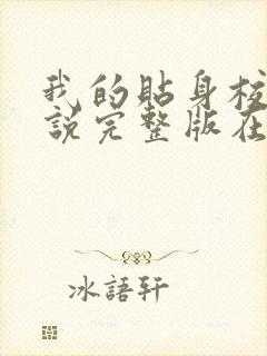 我的贴身校花小说完整版在线阅读