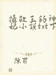 摄政王的神医毒妃小说txt下载