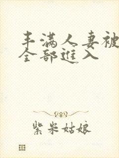 丰满人妻被黑人全部进入