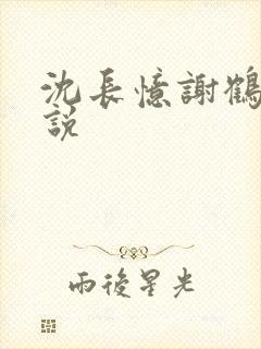 沈长忆谢鹤鸣小说 沈长忆谢鹤鸣小说