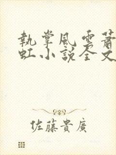 执掌风云萧峥陈虹小说全文阅读