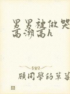男男被做哭失禁高潮高h
