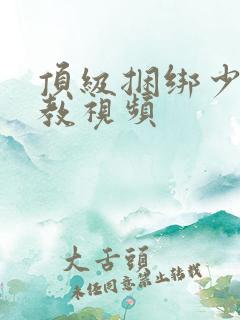 顶级捆绑少妇调教视频