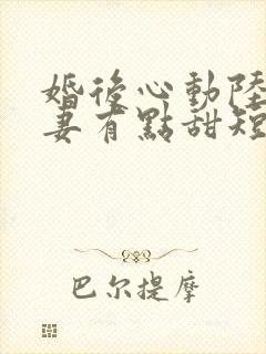 婚后心动陆少追妻有点甜短剧