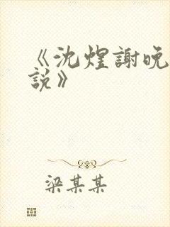 《沈煜谢晚烟小说》