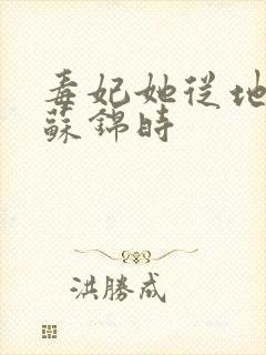毒妃她从地狱来苏锦时