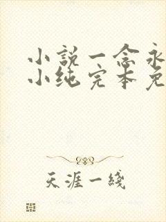 小说一念永恒白小纯完本免费阅读