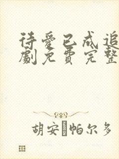 待爱已成追忆短剧免费完整版