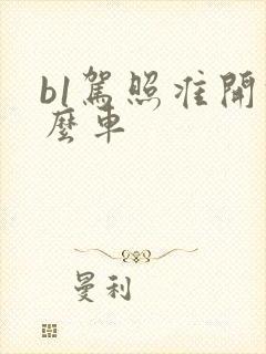 b1驾照准开什么车