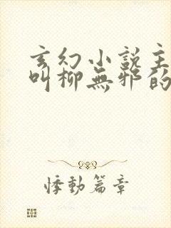 玄幻小说主人公叫柳无邪的小说