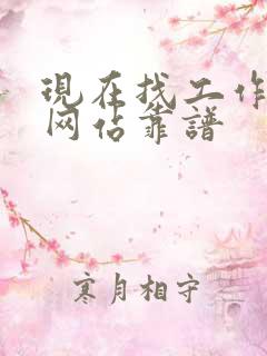现在找工作什么网站靠谱