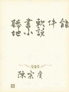 听书软件能听本地小说