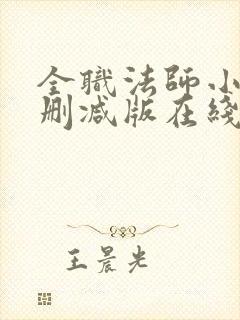 全职法师小说未删减版在线看