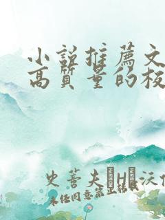 小说推荐文笔好高质量的校园文