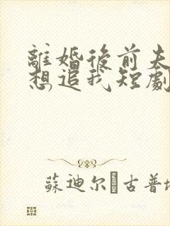 离婚后前夫总是想追我短剧免费观看