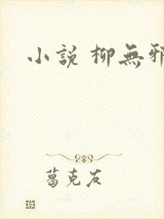 小说 柳无邪
