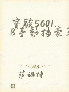宝骏5601.8手动挡豪华版