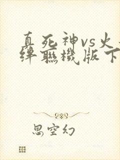 真死神vs火影绊联机版下载
