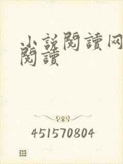 小说阅读网在线阅读