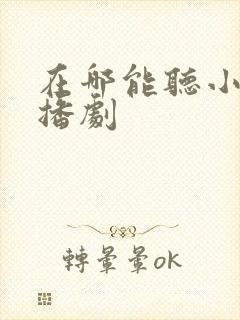 在哪能听小说广播剧