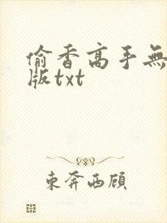 偷香高手无删减版txt