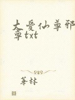大爱仙尊邪银魔尊txt