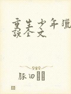 重生少年猎美小说全文